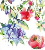 Summer Flowers Branch