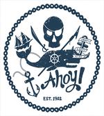 Nautical Pirate Skull