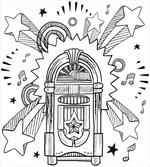 Cartoon Sketchy Music Box artwork