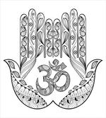 Tribal Zentangle Pattern