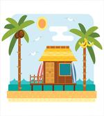 Bungalow on a Beach Surfboards