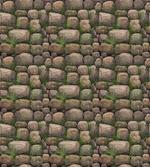 Stones Covered with Moss