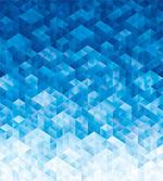 Mosaic Triangle Graphic