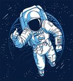 Cartoon Design Spaceman