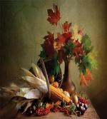 Fall Vegetables Leaves