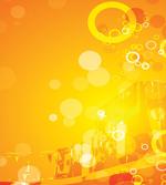 Circles Dots Sunburst