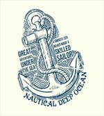 Vintage Nautical Sea
