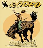 Wild Horse Rodeo Cowboy