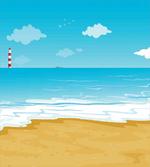 Sandy Beach Ocean