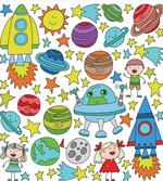 Vivid Childish Outer Space