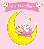 Moon Baby Girl Sleeping