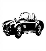 Classic Car Silhouette
