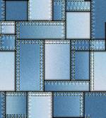 Denim Patchwork Pattern artwork