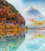 Foggy Climate in Autumn Time