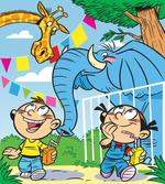 Mischievous Elephant Boy