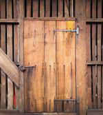 Dated Door Barn House