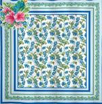 Blueberries and Exotic Bird Square