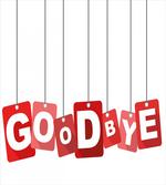 Goodbye on Blocks
