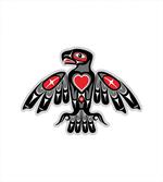 Indigenous Totem Bird Art