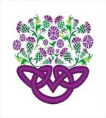 Celtic Knot Basket Form