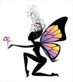 Girl Butterfly Wings
