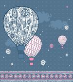 Air Balloons Polka Dots