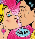 Young Pop Art Couple