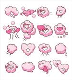 Heart Shape Cloud Romance