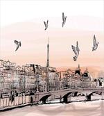 Sketch of Eiffel Tower