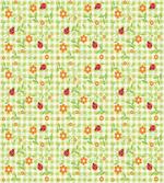 Ladybugs Flowers Leaves