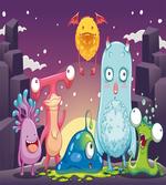 Funky and Happy Characters