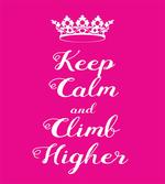 Climb Higher Queen Crown artwork
