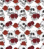 Roses Gothic Skull