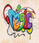 Music Graffiti Hip Hop