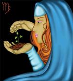 Virgo Lady Face