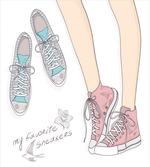 Girl Shoes Floral