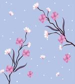 Apple Blossoms Branch