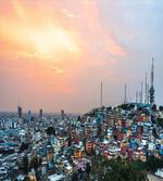 Guayaquil City at Sunset