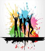 Dance Party People Colors