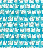 Cartoon Snails Leaves