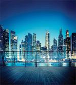 Skyscrapers from Balcony artwork