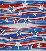 Abstract USA Flag