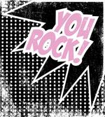 Halftone Style Text Bubble