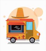 Mexican Food Delivery Truck