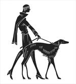 Fashion Woman Dog