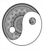 Traditional Ying Yang Sign