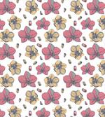 Soft Orchid Flowers and Buds artwork