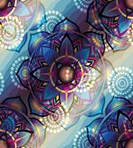 Diagonal Gradient Lotus