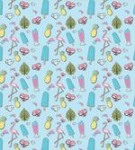 Popsicle Flamingo Pineapple