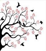 Mockingbird on Plane Tree artwork